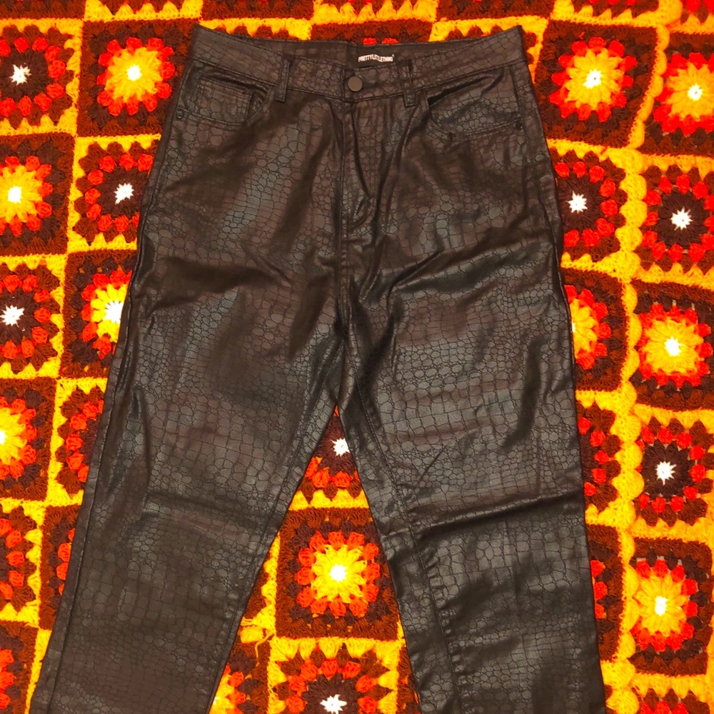 Leather pants